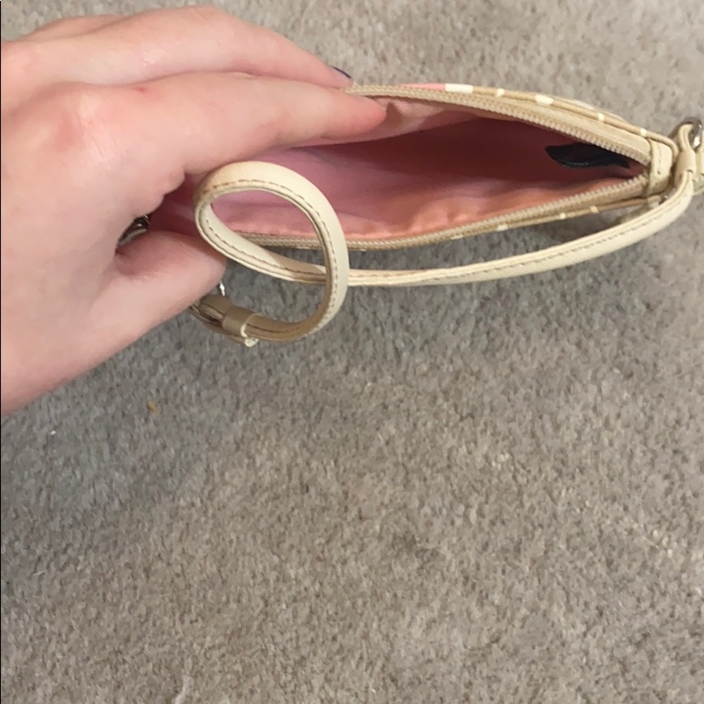 COACH PINK AND TAN WRISTLET - Picture 4 of 4